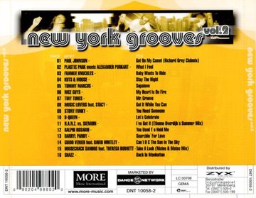Abbildung zu New York Grooves Vol. 2